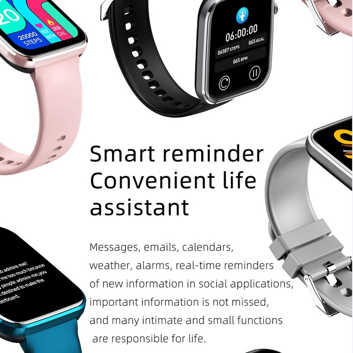 Z15 1.69 inch Touch Screen IP67 Waterproof Smart Watch, Support Blood Pressure Monitoring / Sleep Monitoring / Heart Rate Monito