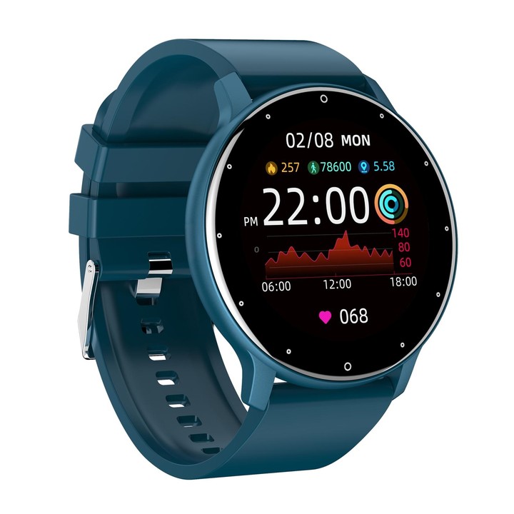 ZL02 1.28 inch Touch Screen IP67 Waterproof Smart Watch, Support Blood Pressure Monitoring / Sleep Monitoring / Heart Rate Monit