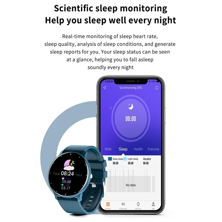 ZL02 1.28 inch Touch Screen IP67 Waterproof Smart Watch, Support Blood Pressure Monitoring / Sleep Monitoring / Heart Rate Monit