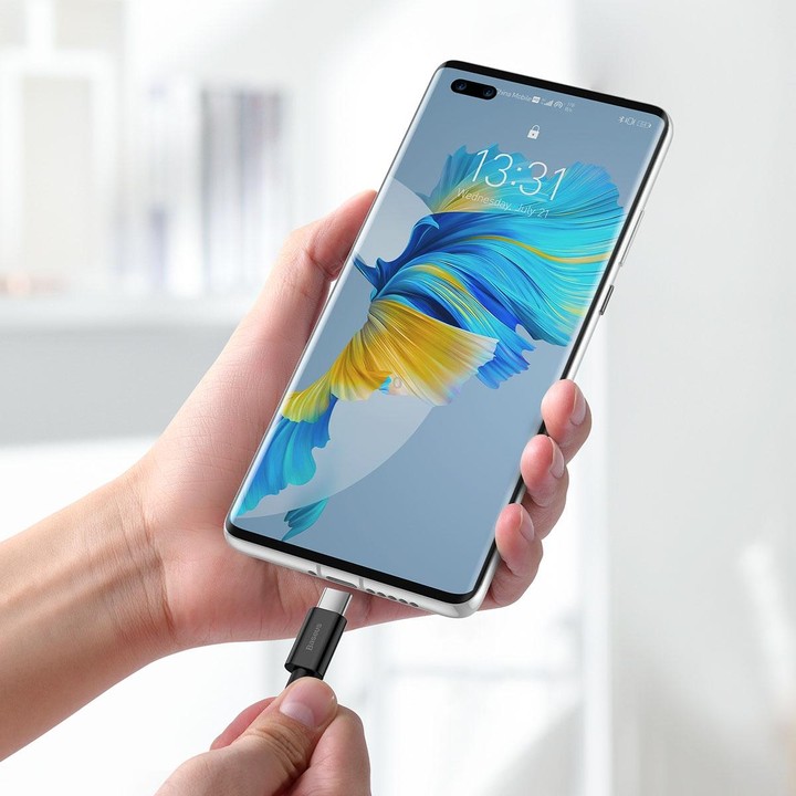 Baseus Superior Series CATYS-01 66W USB to USB-C / Type-C Interface Fast Charging Data Cable, Cable Length:1m(Black)