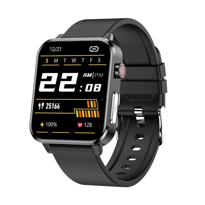 E86 1.7 inch TFT Color Screen IP68 Waterproof Smart Watch, Support Blood Oxygen Monitoring / Body Temperature Monitoring / AI Me