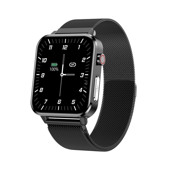 E86 1.7 inch TFT Color Screen IP68 Waterproof Smart Watch, Support Blood Oxygen Monitoring / Body Temperature Monitoring / AI Me