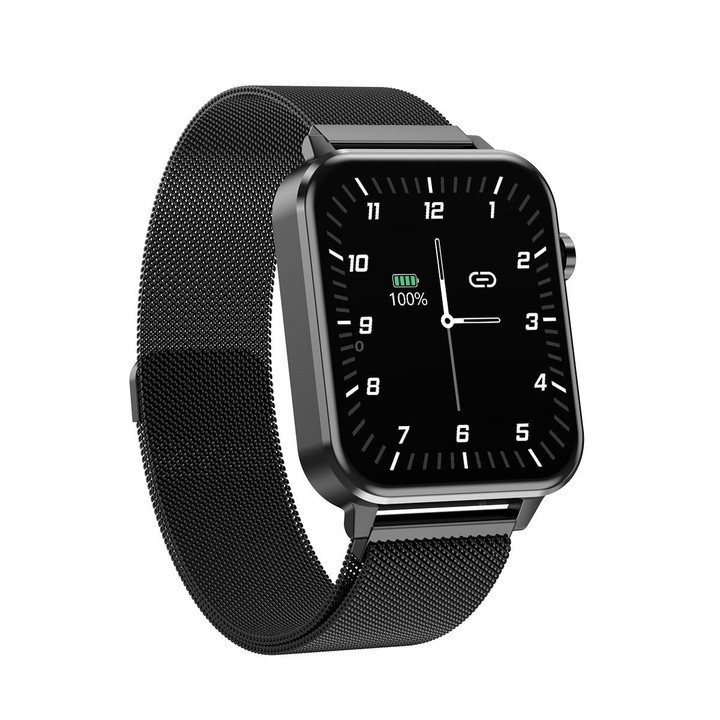 E86 1.7 inch TFT Color Screen IP68 Waterproof Smart Watch, Support Blood Oxygen Monitoring / Body Temperature Monitoring / AI Me