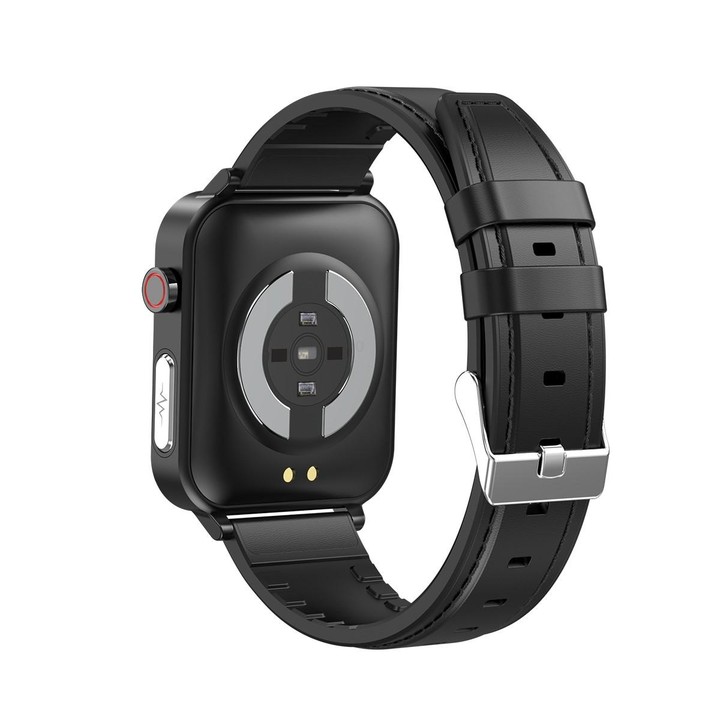 E86 1.7 inch TFT Color Screen IP68 Waterproof Smart Watch, Support Blood Oxygen Monitoring / Body Temperature Monitoring / AI Me