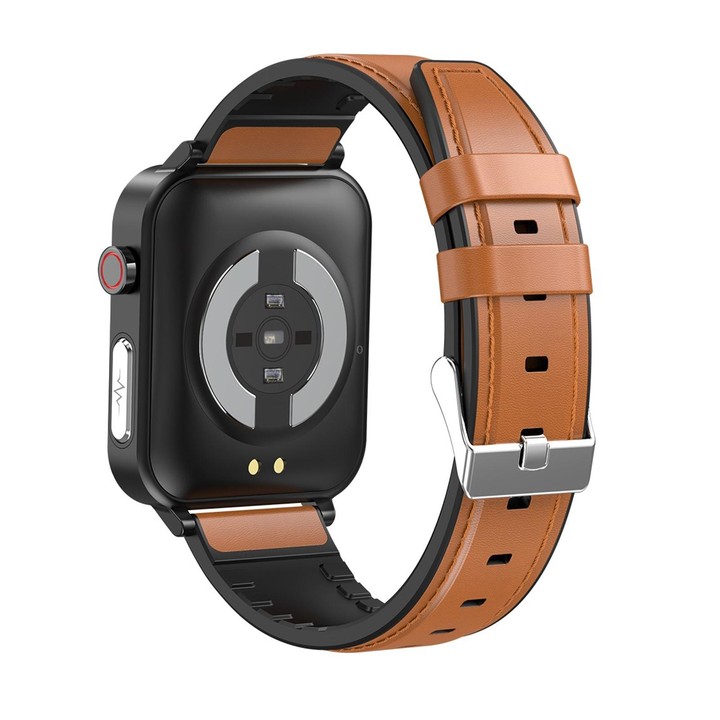 E86 1.7 inch TFT Color Screen IP68 Waterproof Smart Watch, Support Blood Oxygen Monitoring / Body Temperature Monitoring / AI Me