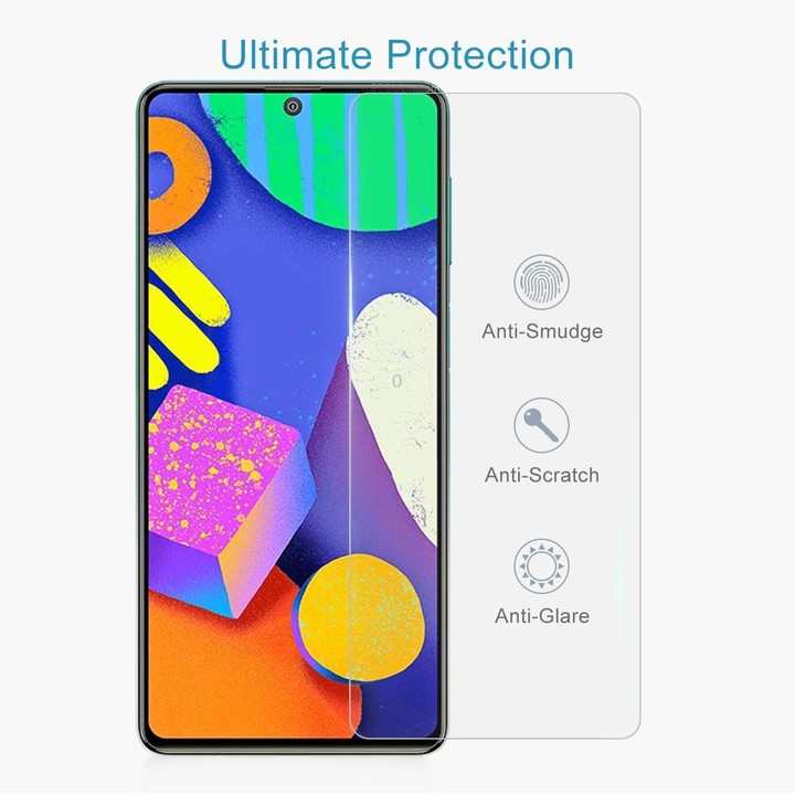 For Samsung Galaxy F62 0.26mm 9H 2.5D Tempered Glass Film