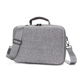 Portable Carry Case Waterproof Scratch-proof Anti-shock Travel Carrying Cover Case Box for DJI Air 2s(Grey+Red Liner)
