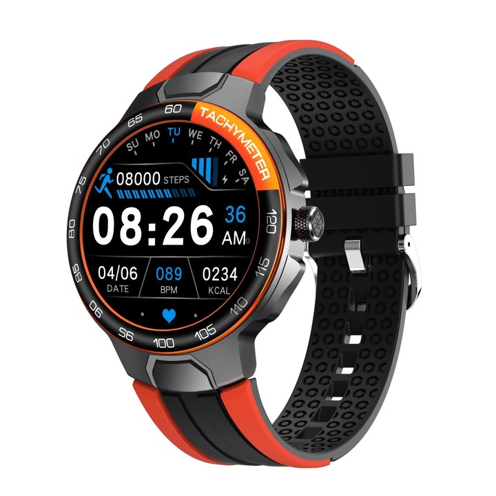 E15 1.28 inch IPS Color Screen IP68 Waterproof Smart Wristband, Support Menstrual Cycle Reminder / Heart Rate Monitoring / Sleep