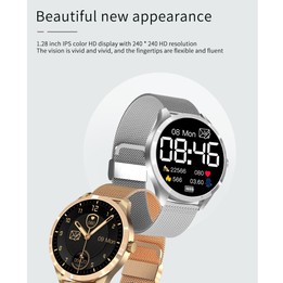 Q9L 1.28 inch IPS Color Screen IP67 Waterproof Smart Watch, Support Blood Pressure Monitoring / Heart Rate Monitoring / Sleep Mo