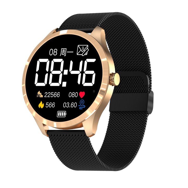 Q9L 1.28 inch IPS Color Screen IP67 Waterproof Smart Watch, Support Blood Pressure Monitoring / Heart Rate Monitoring / Sleep Mo