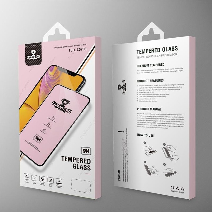 For Samsung Galaxy M11 9H HD Large Arc High Alumina Full Screen Tempered Glass Film