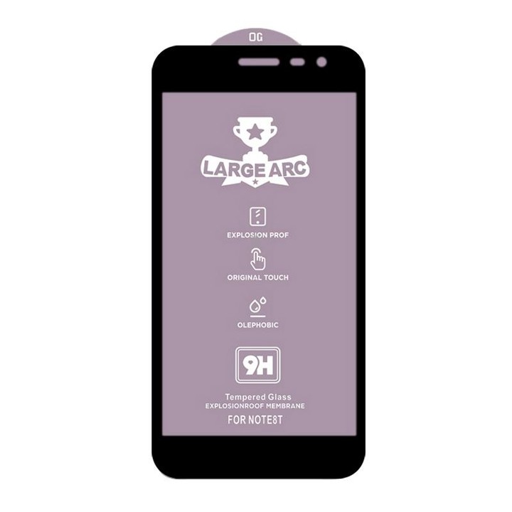For Samsung Galaxy J2 Core (2020) 9H HD Large Arc High Alumina Full Screen Tempered Glass Film