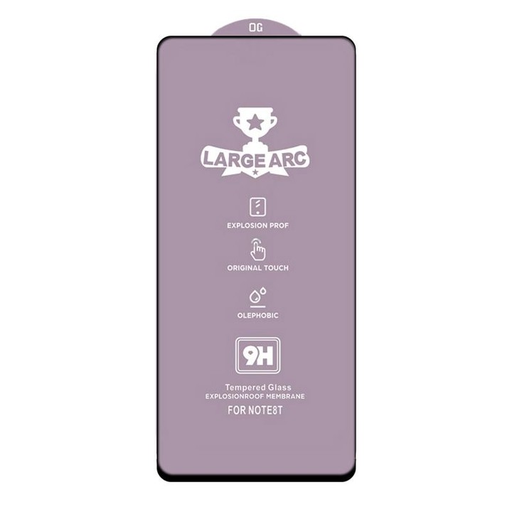 For Samsung Galaxy A71 9H HD Large Arc High Alumina Full Screen Tempered Glass Film