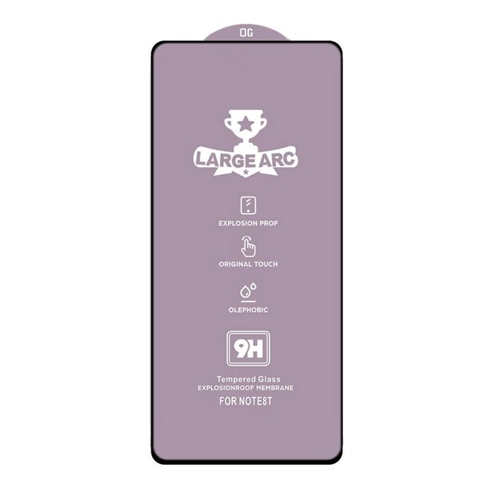 For Samsung Galaxy A71 5G 9H HD Large Arc High Alumina Full Screen Tempered Glass Film