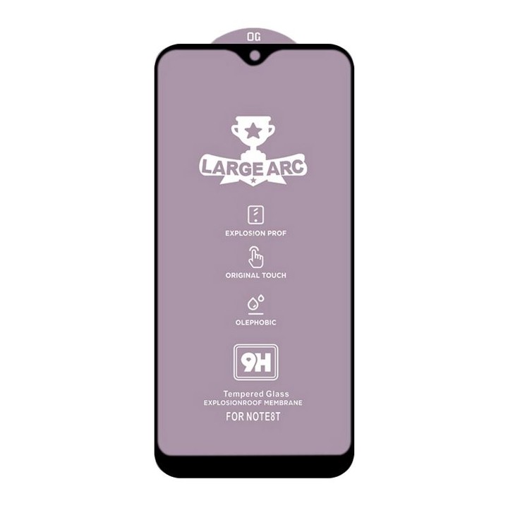 For Samsung Galaxy A01 25 PCS 9H HD Large Arc High Alumina Full Screen Tempered Glass Film