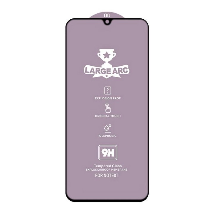 For Samsung Galaxy A90 5G 25 PCS 9H HD Large Arc High Alumina Full Screen Tempered Glass Film