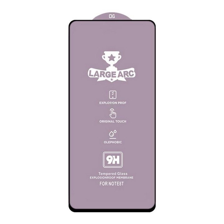 For Samsung Galaxy A41 25 PCS 9H HD Large Arc High Alumina Full Screen Tempered Glass Film