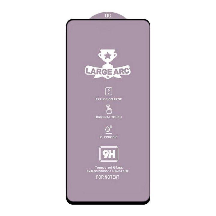For Samsung Galaxy A51 25 PCS 9H HD Large Arc High Alumina Full Screen Tempered Glass Film