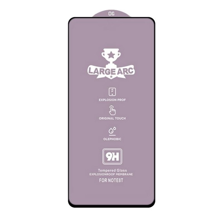 For Samsung Galaxy A60 25 PCS 9H HD Large Arc High Alumina Full Screen Tempered Glass Film