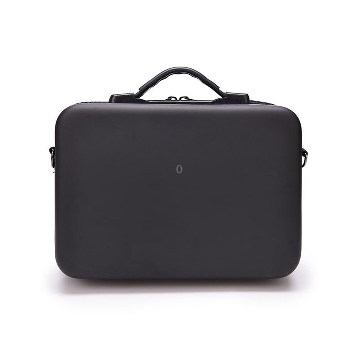 Portable Single Shoulder Storage Travel Carrying PU Cover Case Box for DJI Air 2S(Black + Red Liner)