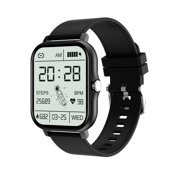 GY13 1.69 inch TFT Screen IP67 Waterproof Smart Watch, Support Music Control / Bluetooth Call / Heart Rate Monitoring / Blood Pr