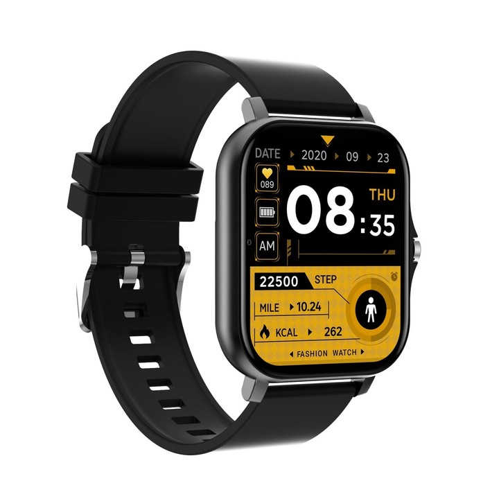 GY13 1.69 inch TFT Screen IP67 Waterproof Smart Watch, Support Music Control / Bluetooth Call / Heart Rate Monitoring / Blood Pr