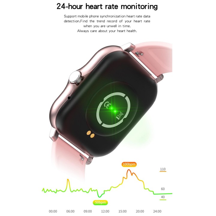 GY13 1.69 inch TFT Screen IP67 Waterproof Smart Watch, Support Music Control / Bluetooth Call / Heart Rate Monitoring / Blood Pr