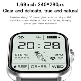 GY13 1.69 inch TFT Screen IP67 Waterproof Smart Watch, Support Music Control / Bluetooth Call / Heart Rate Monitoring / Blood Pr