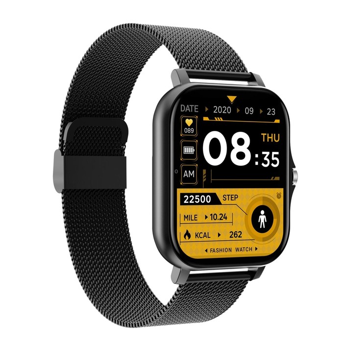 GY13 1.69 inch TFT Screen IP67 Waterproof Smart Watch, Support Music Control / Bluetooth Call / Heart Rate Monitoring / Blood Pr