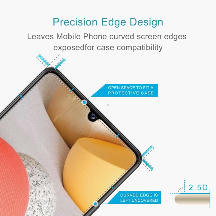 For Samsung Galaxy M42 5G 50 PCS 0.26mm 9H 2.5D Tempered Glass Film