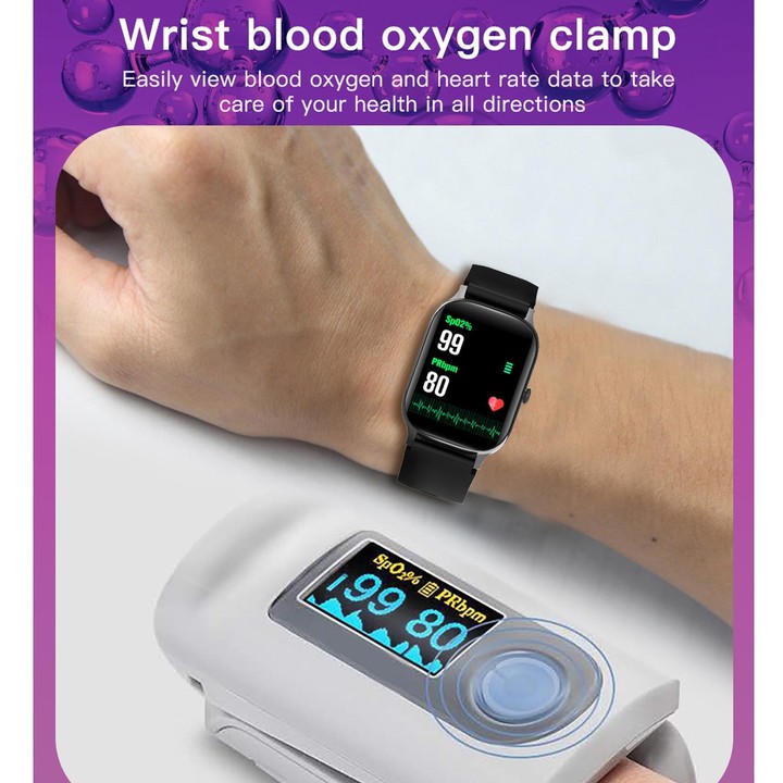 F37 1.69 inch TFT Screen IP67 Waterproof Smart Watch, Support Body Temperature Monitoring / Heart Rate Monitoring / Blood Pressu