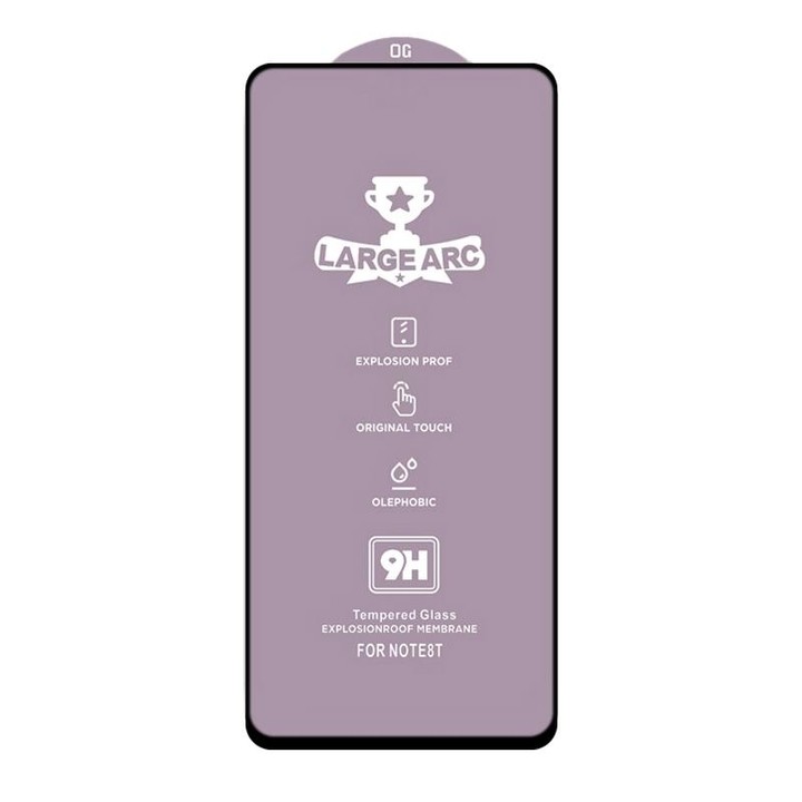 For Samsung Galaxy A52 4G 9H HD Large Arc High Alumina Full Screen Tempered Glass Film