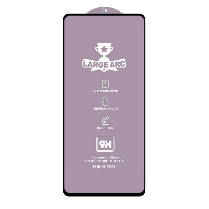 For Samsung Galaxy A72 4G 9H HD Large Arc High Alumina Full Screen Tempered Glass Film