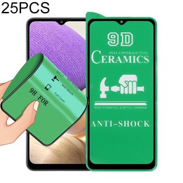 For Samsung Galaxy A32 5G 25 PCS 9D Full Screen Full Glue Ceramic Film