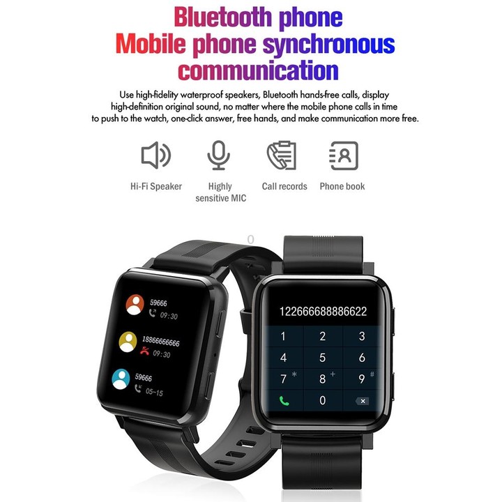 F30 1.54 inch TFT Touch Screen IP67 Waterproof Smart Watch, Support Sleep Monitoring / Heart Rate Monitoring / Music Playing / W