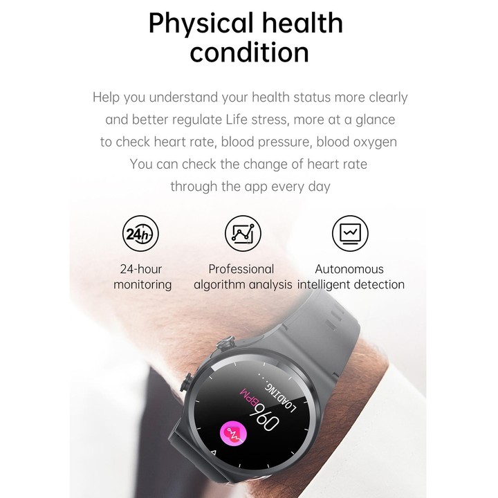 G69 1.3 inch IPS Touch Screen IP67 Waterproof Bluetooth Earphone Smart Watch, Support Sleep Monitoring / Heart Rate Monitoring /