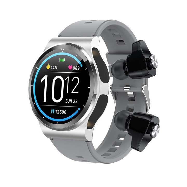 G69 1.3 inch IPS Touch Screen IP67 Waterproof Bluetooth Earphone Smart Watch, Support Sleep Monitoring / Heart Rate Monitoring /