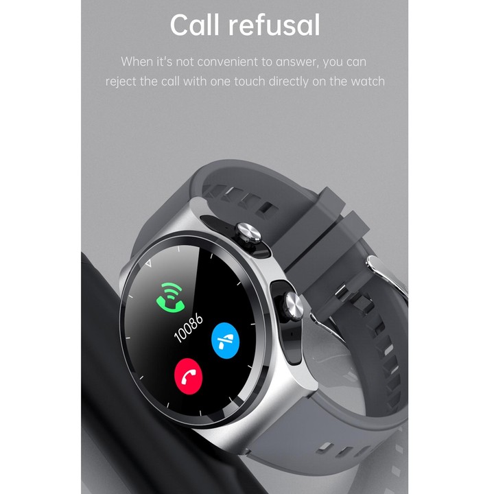 G69 1.3 inch IPS Touch Screen IP67 Waterproof Bluetooth Earphone Smart Watch, Support Sleep Monitoring / Heart Rate Monitoring /