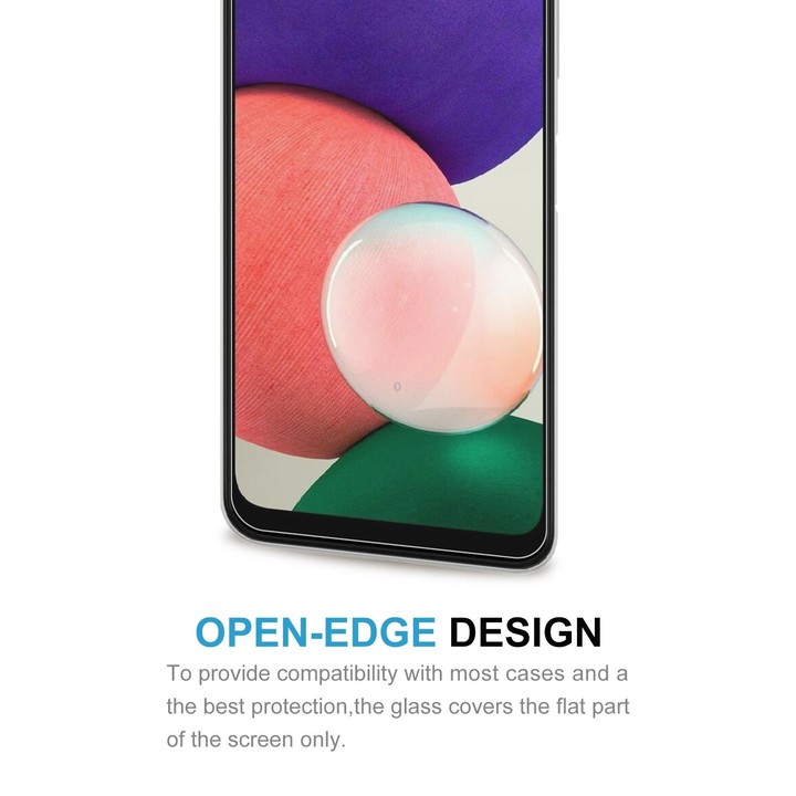 For Samsung Galaxy A22 5G / A23 50 PCS 0.26mm 9H 2.5D Tempered Glass Film