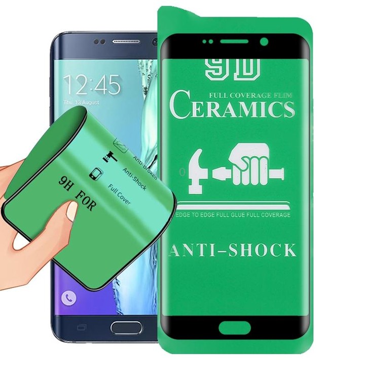 For Samsung Galaxy S6 edge+ 9D Full Screen Full Glue Ceramic Film
