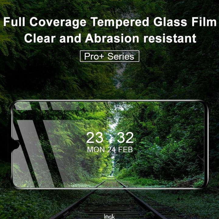 For Samsung Galaxy A22 4G IMAK 9H Surface Hardness Full Screen Tempered Glass Film Pro+ Series
