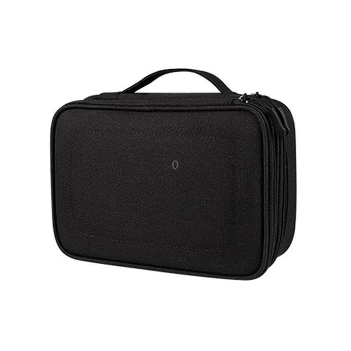 SM02S Double-layer Multifunctional Digital Accessory Storage Bag(Black)