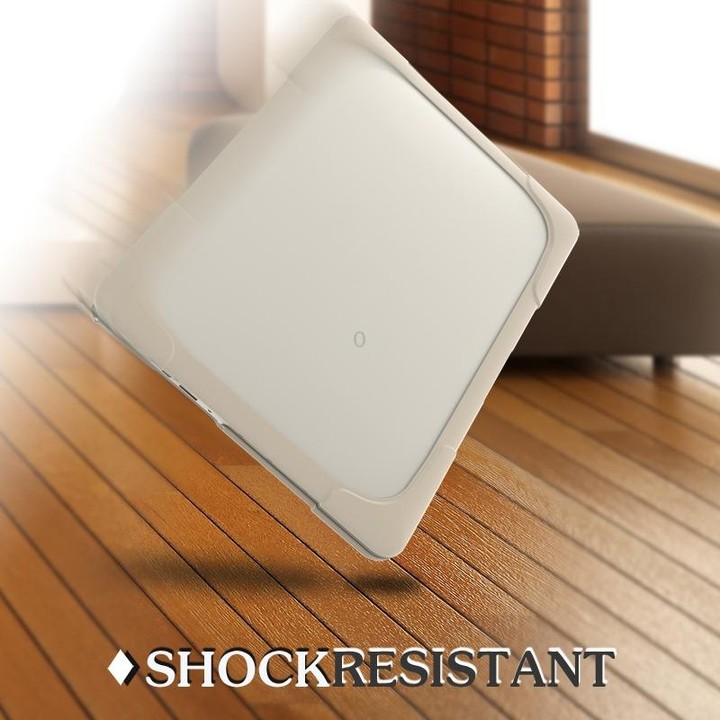 For MacBook Air 13.3 inch A1466 / A1369 TPU and PC Two-color Anti-fall Laptop Protective Case(Khaki)