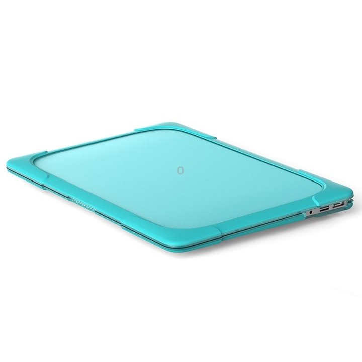 For MacBook Air 13.3 inch A1466 / A1369 TPU and PC Two-color Anti-fall Laptop Protective Case(Sky Blue)