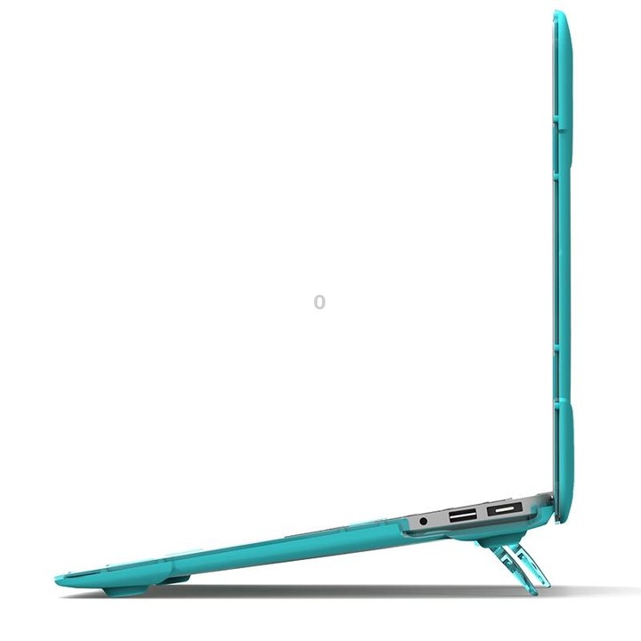 For MacBook Air 13.3 inch A1466 / A1369 TPU and PC Two-color Anti-fall Laptop Protective Case(Sky Blue)