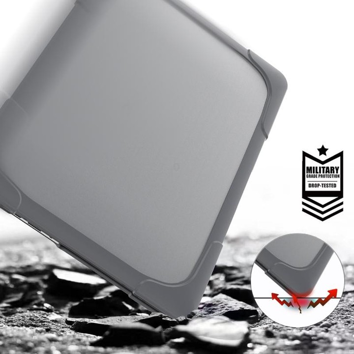 TPU + PC Two-color Anti-fall Laptop Protective Case For MacBook Pro Retina 13.3 inch A1502 / A1425(Grey)
