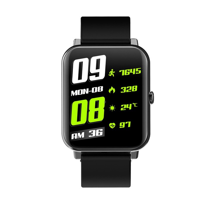F15 Pro 1.69 inch TFT Screen IP67 Waterproof Smart Watch, Support Body Temperature Monitoring / Sleep Monitoring / Heart Rate Mo