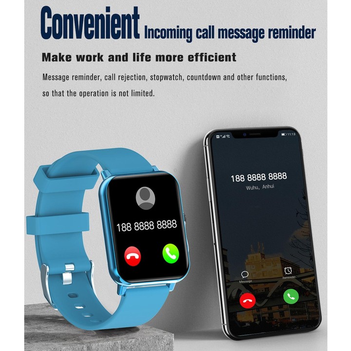 F15 Pro 1.69 inch TFT Screen IP67 Waterproof Smart Watch, Support Body Temperature Monitoring / Sleep Monitoring / Heart Rate Mo