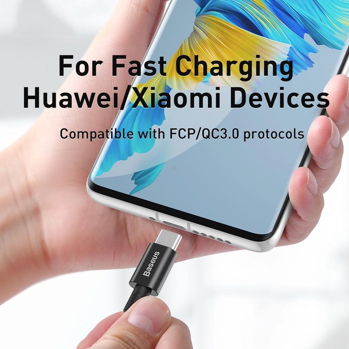 Baseus CATYS-B01 Superior Series 100W USB-C / Type-C to USB-C / Type-C Fast Charging Data Cable, Cable Length:1m(Black)