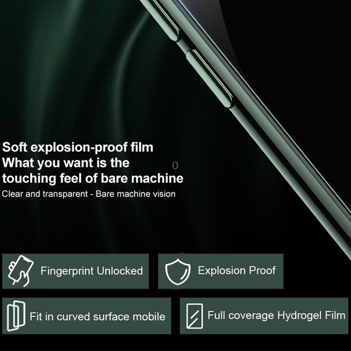 For Samsung Galaxy A52 5G / 4G 2pcs IMAK 0.15mm Curved Full Screen Protector Hydrogel Film Back Protector